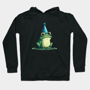 Party Hat Frog Hoodie